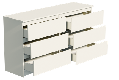 Комод ДСВ Мори МК 1380.6 МП (сатин)
