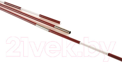 Антенны волейбольные El Leon de Oro 94199900099 (белый/красный)