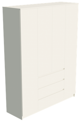 Шкаф ДСВ Мори МШ 1600 (сатин)