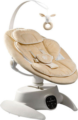 Детский шезлонг Amarobaby Smart swing / AB24-22SMART/03 (бежевый)