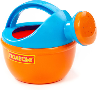 Лейка для песочницы Полесье №4 / 61168 (оранжево-голубой)