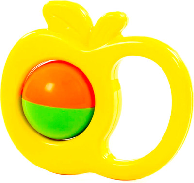 Погремушка Полесье Яблоко 24064 (желтый)