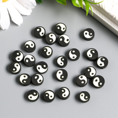 Набор бусин декоративных Арт Узор Инь-ян классика / 9127241