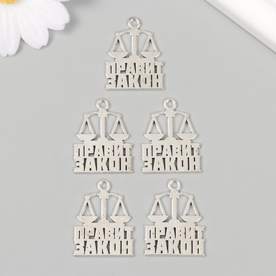 Набор подвесок декоративных Арт Узор Юрист: Правит закон / 10883621