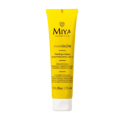 Маска для лица кремовая Miya MoreGlow Энзимная с витамином С (60мл)