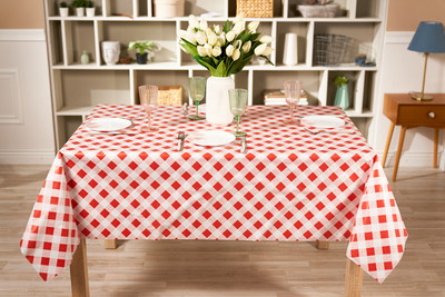 Скатерть Stolima Декор-шанс 5015 Пикник (220x130, красный)