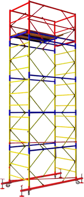 Вышка-тура Алюмет ВСР-4 (базовый блок, промежуточная секция 4шт,комплект стабилизаторов 4шт)