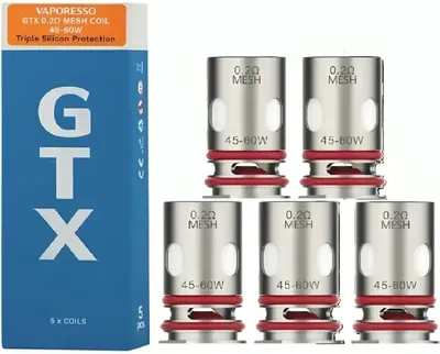 Набор испарителей Vaporesso GTX 0.2 ohm Mesh Coil 5PCS/Pack