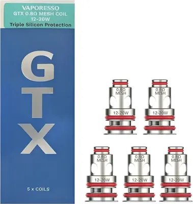 Набор испарителей Vaporesso GTX 0.8 ohm Mesh Coil 5PCS/Pack