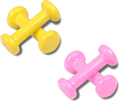 Набор гантелей Indigo Sport 92005 IR (2x1кг, желтый)