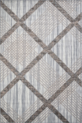 Коврик Merinos Sierra F351-STAN-CREAM-BLUE (1.5х1.9)