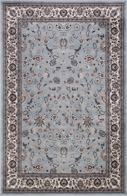 Ковер Merinos Valencia Deluxe d251-STAN-L.BLUE-BROWN (1.5х2.3)