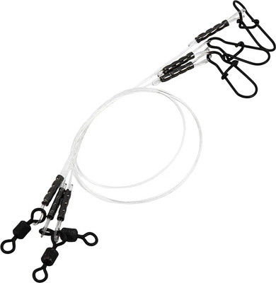 Набор поводков рыболовных Namazu d-0.35мм L-15см test- 6 кг / N-LF035-15 (3шт)