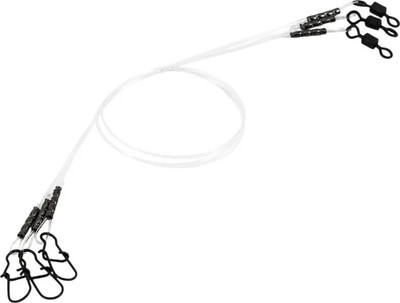 Набор поводков рыболовных Namazu d-0.40мм L-20см test- 8кг / N-LF040-20 (3шт)