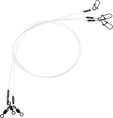 Набор поводков рыболовных Namazu d-0.50мм L-40см test- 12кг / N-LF050-40 (3шт)