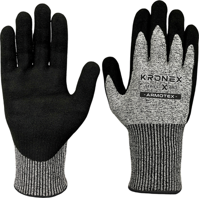 Перчатки защитные Kronex X-pro / PRO-2209 (серый микс)