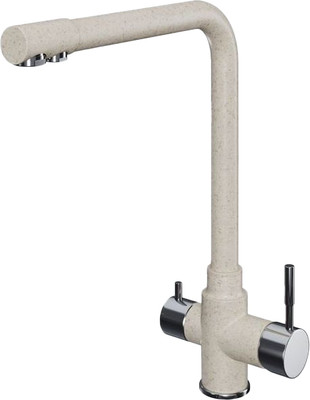 Смеситель Polygran Вега (кремовый)