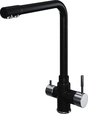 Смеситель Polygran Вега (черный)