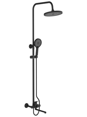 Душевая система со смесителем Econoce D35 710 / EC0714BL (черный)