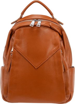 Рюкзак Poshete 931-8908-9H2-DCM (Dark Camel)