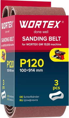 Набор шлифлент Wortex GM 1528 / 1325976