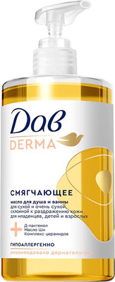 Масло для душа Dove Смягчающее семейное (430мл)