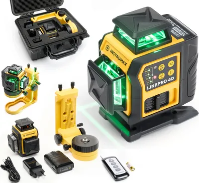 Лазерный нивелир Instrumax Linepro 4D Professional SET / IM0176