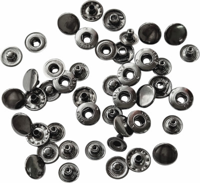 Набор кнопок для одежды New Star Альфа 15мм (720шт, темный никель)