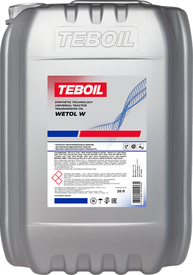Трансмиссионное масло Teboil Wetol W / 2270935 (20л)