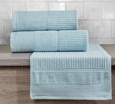 Полотенце Подушкино Махровое Вита 34х70 / 4503470-18 (голубой)