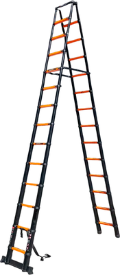 Телескопическая лестница ISMA ISMA-UP410-2 (62697)