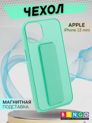 Чехол-накладка Bingo Stand для Apple iPhone 13 Mini (мята)