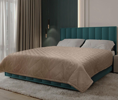 Покрывало BELLISSIMO Marenga 200х240 / 25224193010-79Mg (бархатный тауп)