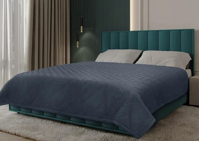 Покрывало BELLISSIMO Marenga 240х240 / 25242193010-15Mg (атлантика)