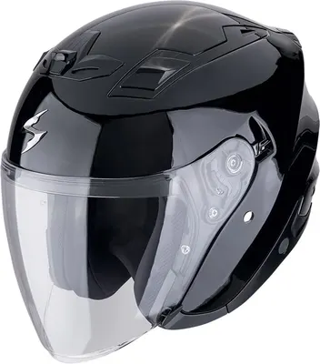 Мотошлем Scorpion Exo Exo-Z1 Solid (XL, черный металлик)