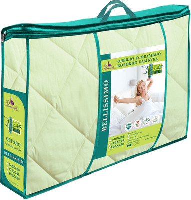 Одеяло BELLISSIMO EcoBamboo 200х220 / 126015206-23 (светло-зеленый)
