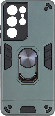 Чехол-накладка Bingo Warrior для Samsung S21 Ultra (зеленый)