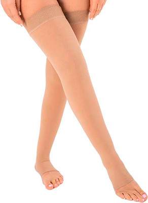 Чулки компрессионные Trives с открытым носком 2кл / ТК.930 (р.1, бежевый)