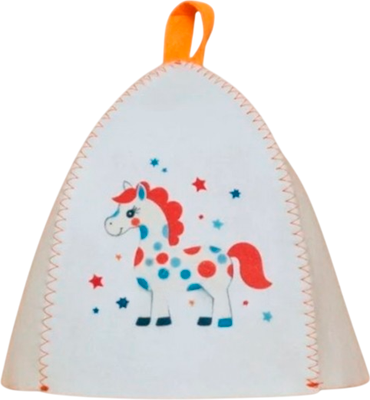 Шапка для бани Невский банщик Лошадка со звёздочками / Б040191