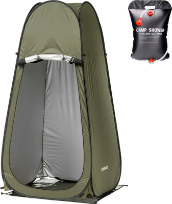 Палатка для душа и туалета Sundays ZC-TT055 (зеленый, с походным душем TBD0604354002 25л)
