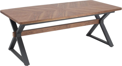 Обеденный стол Halmar Baron (орех/черный)