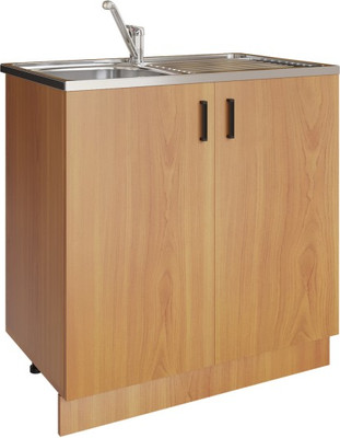 Шкаф под мойку No Brand 80 ЛДСП / 504064 (ольха)