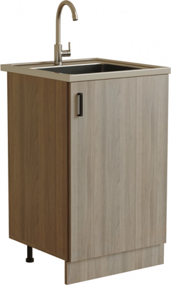 Шкаф под мойку No Brand 50 ЛДСП / 535085 (шимо/ясень светлый)