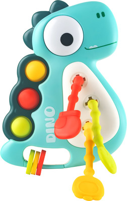 Развивающая игрушка ROXY-KIDS Busy Dino / RMON-004-B (голубой)