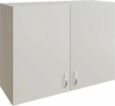 Шкаф навесной для кухни No Brand С сушкой 80 / 510100 (белый мрамор)