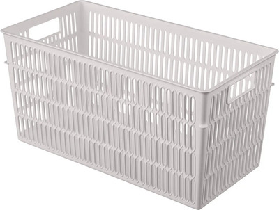 Корзина Бытпласт Simplify / 435250834 (светло-бежевый)