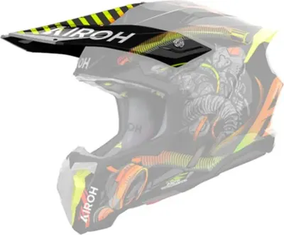 Козырек для мотошлема Airoh Twist 3 Toxic TW3T35F (глянцевый)