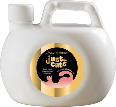 Шампунь для животных Iv San Bernard Just for cats Keratin для любого типа / SHACHE1000 (1л)