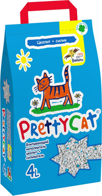 Наполнитель для туалета Prettycat Aroma Fruit / 620062 (2кг/4л)