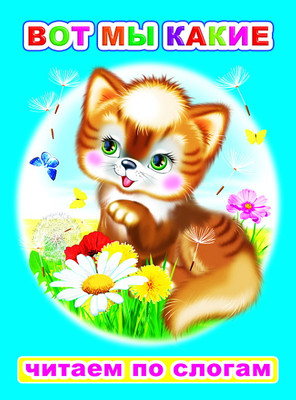 Развивающая книга Леда Читаем по слогам. Вот мы какие, мягкая обложка (Чистякова Мария, Аксаментова Елена)